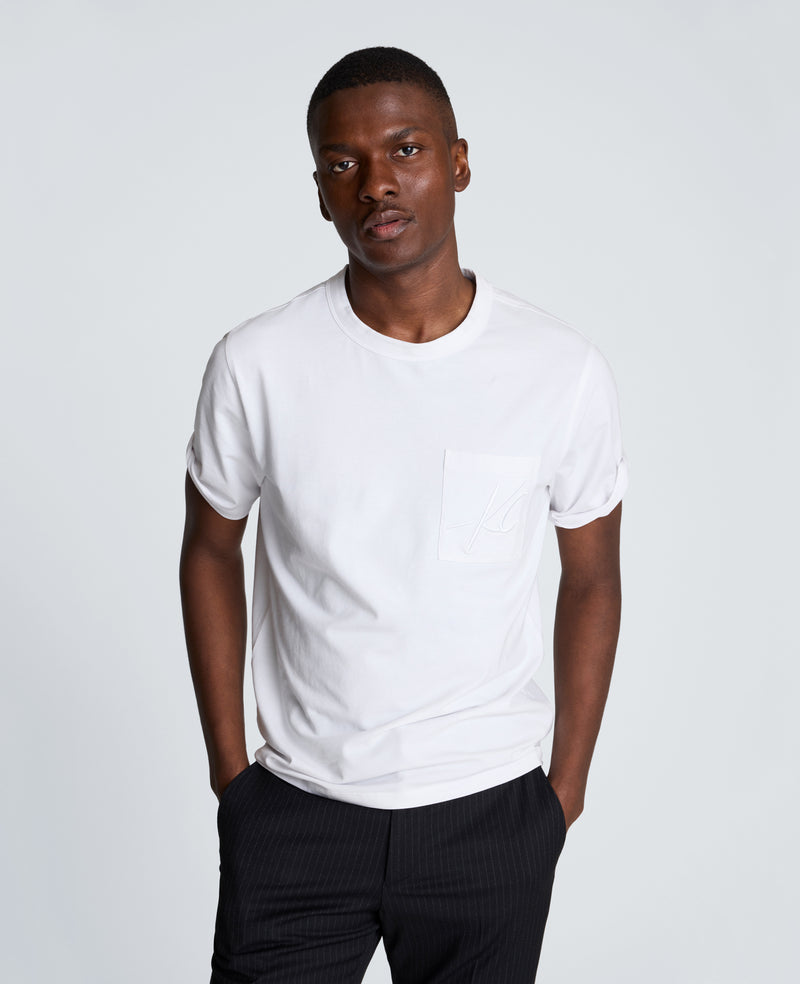 Kenneth Cole - Crew Tee with Pocket MENS SHIRT for Men