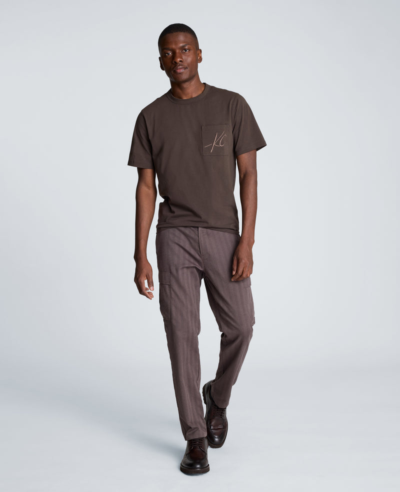 Kenneth Cole - Crew Tee with Pocket MENS SHIRT for Men