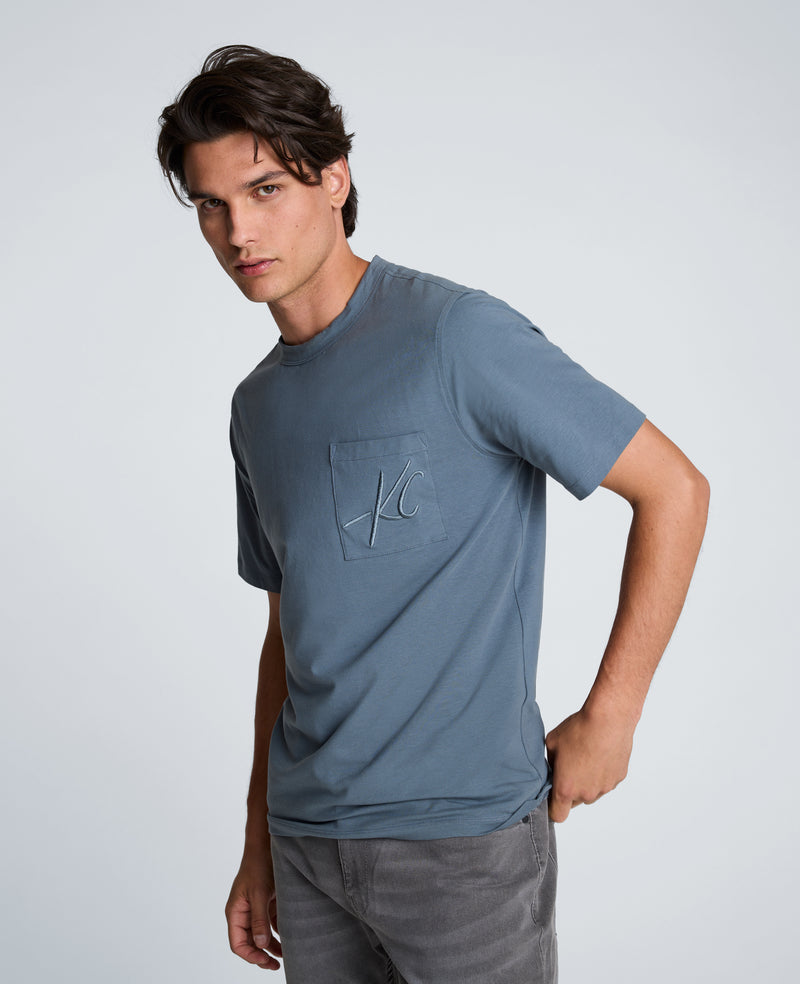 Kenneth Cole - Crew Tee with Pocket MENS SHIRT for Men