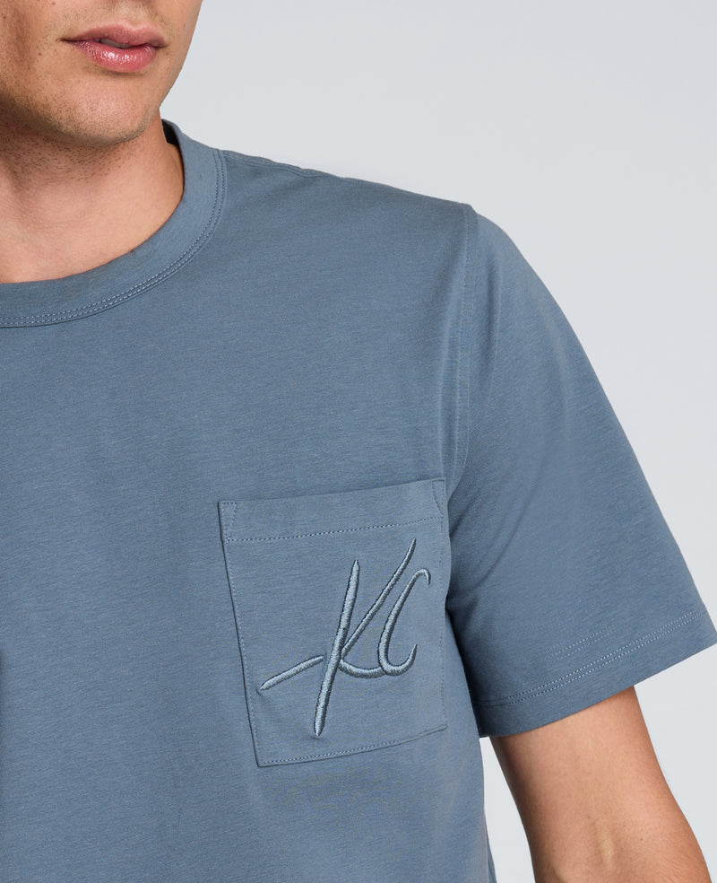 Kenneth Cole - Crew Tee with Pocket MENS SHIRT for Men