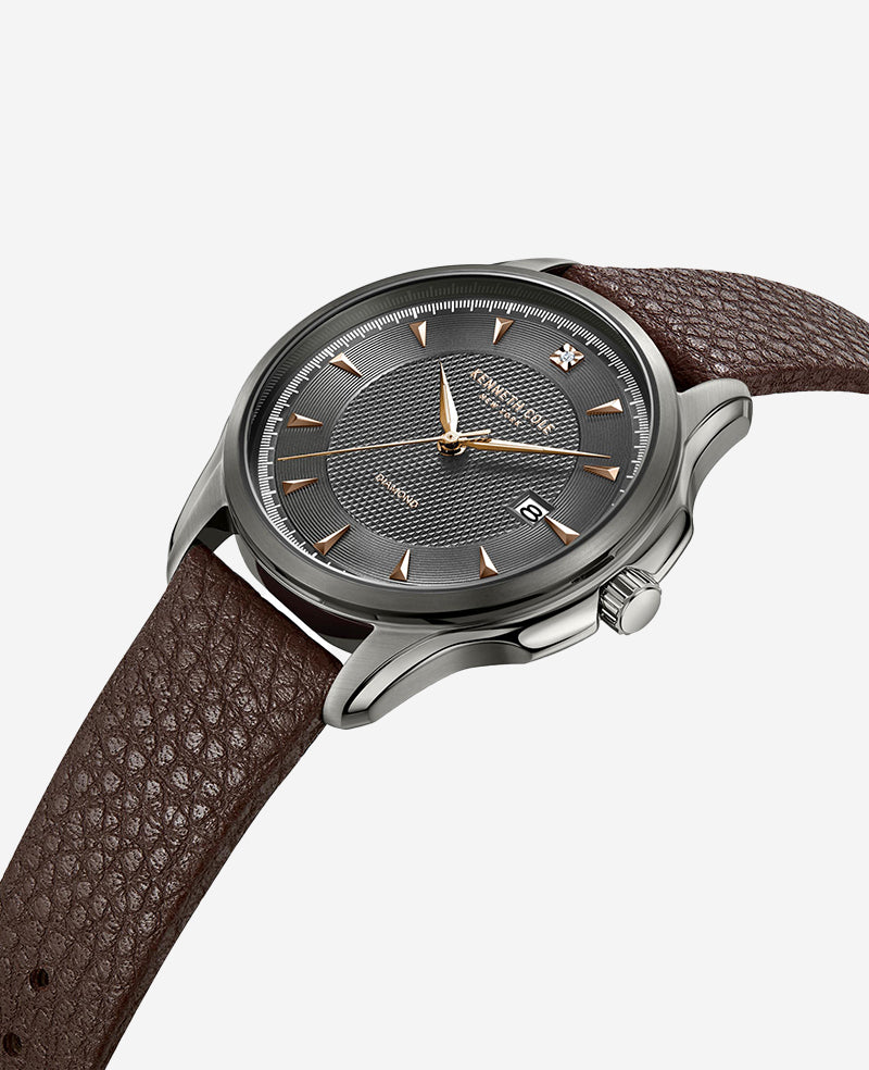 Kenneth Cole - Genuine Diamond Strap Watch MENS WATCHES for Men