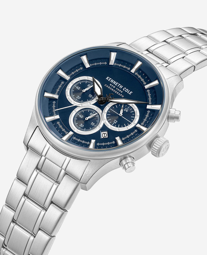 Kenneth Cole New York KC8011 - Orologio da uomo con display analogico Kenneth Cole New York KC8011 - Orologio da uomo con display analogico