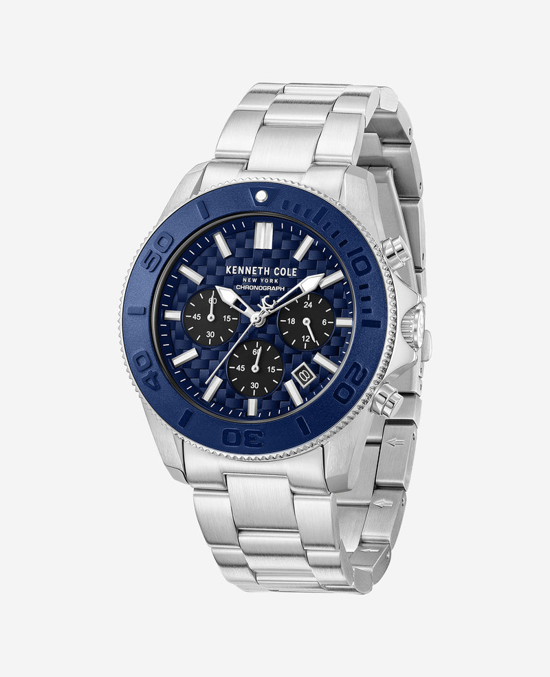 Kenneth Cole - Chronograph Bracelet Watch MENS WATCHES for Men