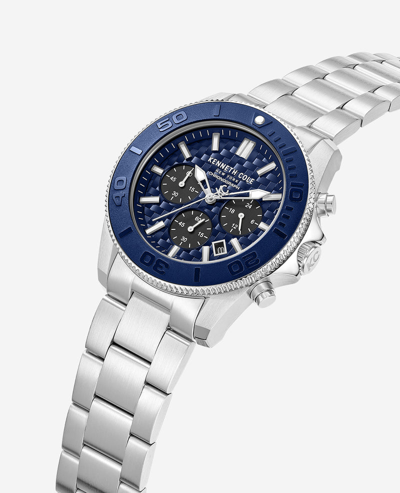 Kenneth Cole - Chronograph Bracelet Watch MENS WATCHES for Men