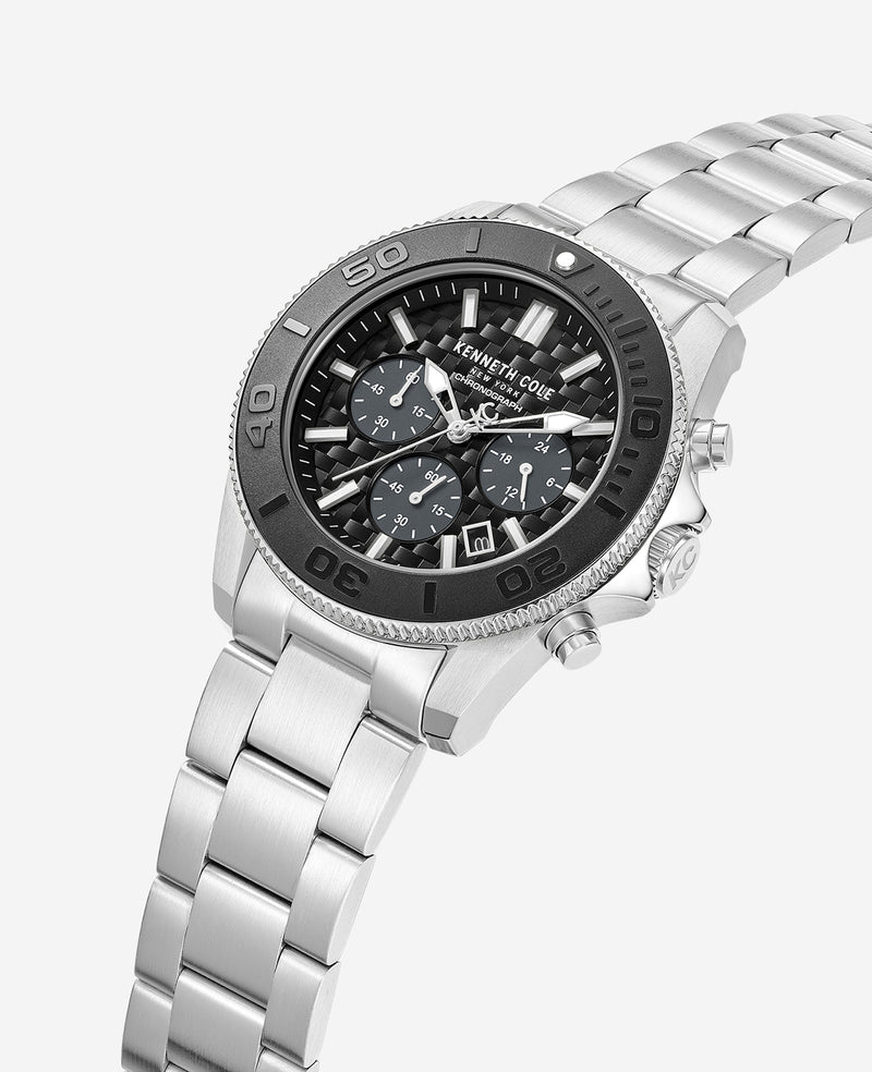Kenneth Cole - Chronograph Bracelet Watch MENS WATCHES for Men