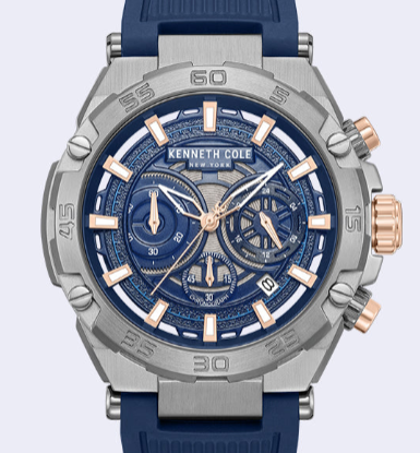 Chronograph Sport Silicone Strap Watch