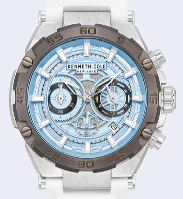 Chronograph Sport Silicone Strap Watch