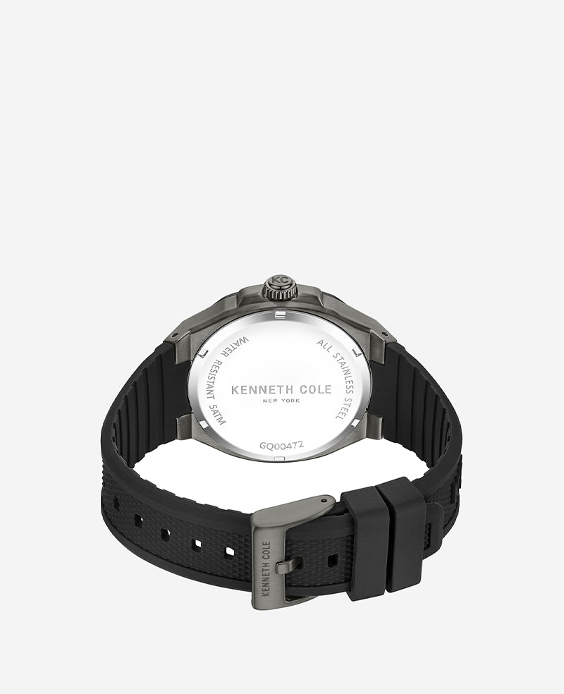 Kenneth Cole Watch Rubber Strap Buy Online Kenneth Cole Automatic