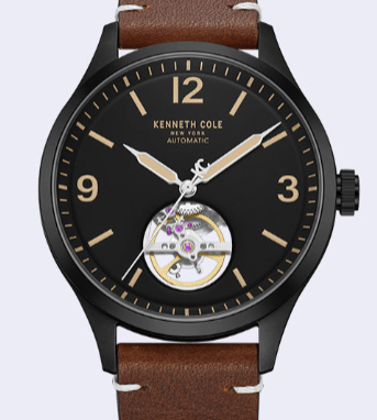 Kenneth Cole - Open Heart Automatic Bracelet Watch MENS WATCHES for Men