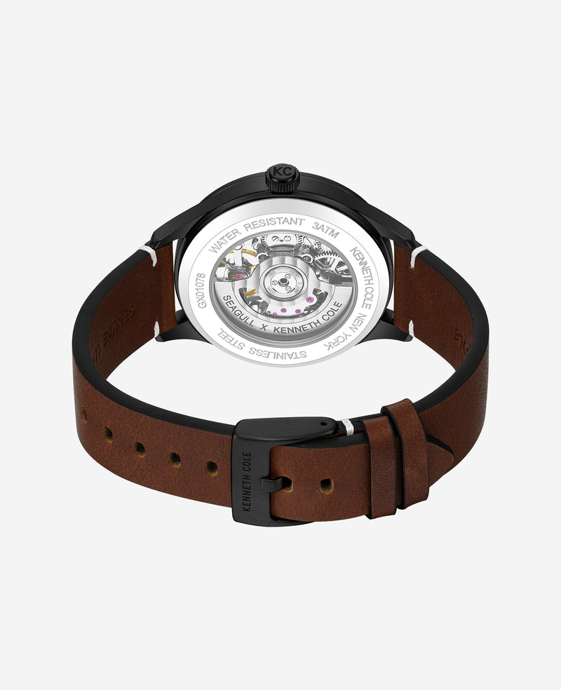 Kenneth Cole - Open Heart Automatic Bracelet Watch MENS WATCHES for Men