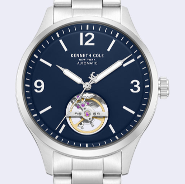 Open Heart Automatic Bracelet Watch