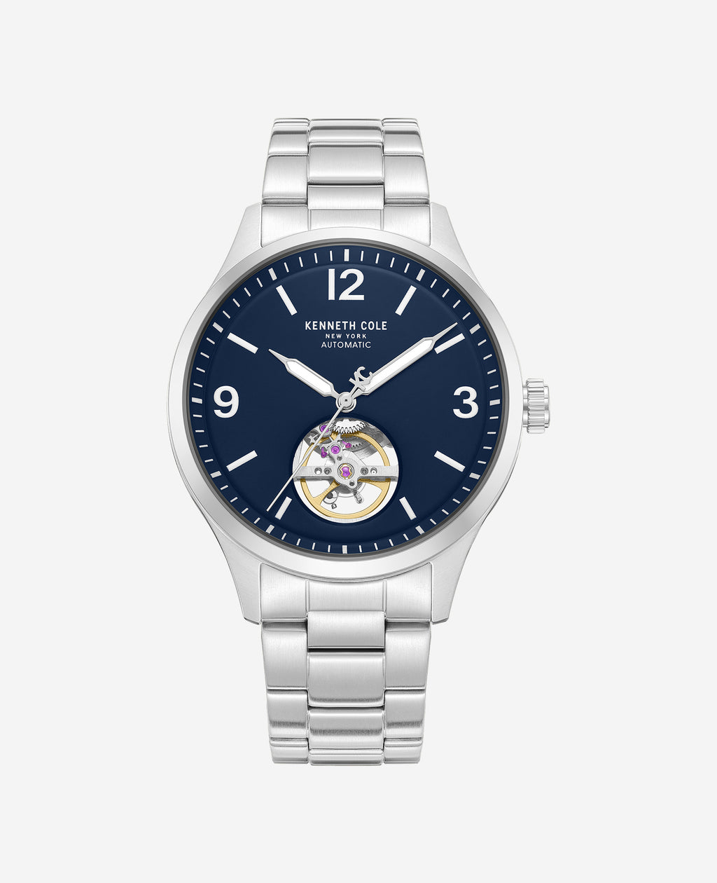 Kenneth Cole - Open Heart Automatic Bracelet Watch MENS WATCHES for Men 