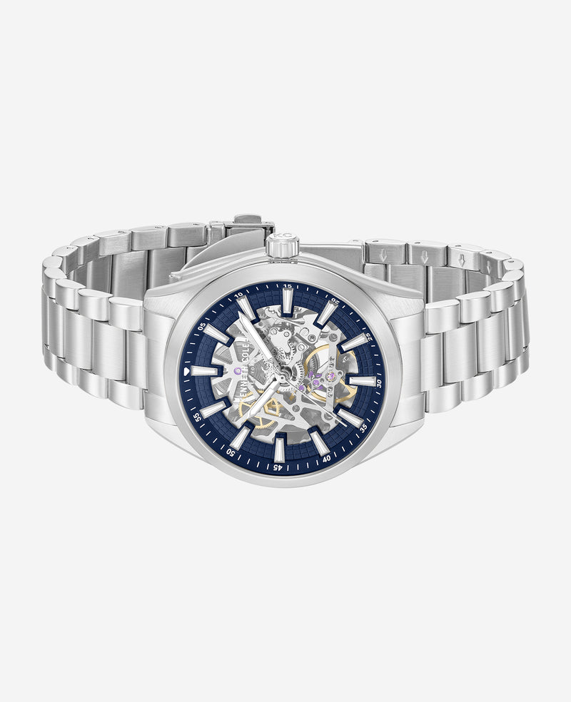Kenneth Cole - Skeleton Automatic Bracelet Watch MENS WATCHES for Men
