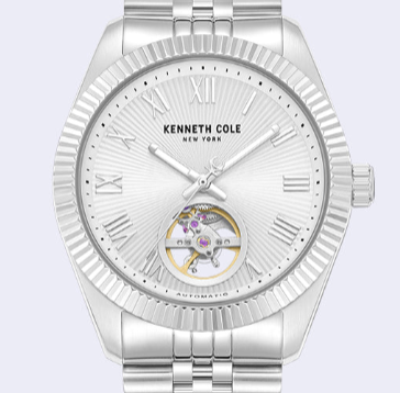Kenneth Cole - Open Heart Automatic Bracelet Watch MENS WATCHES for Men