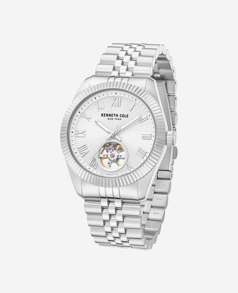 Kenneth Cole - Open Heart Automatic Bracelet Watch MENS WATCHES for Men