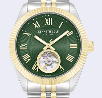 Open Heart Automatic Bracelet Watch