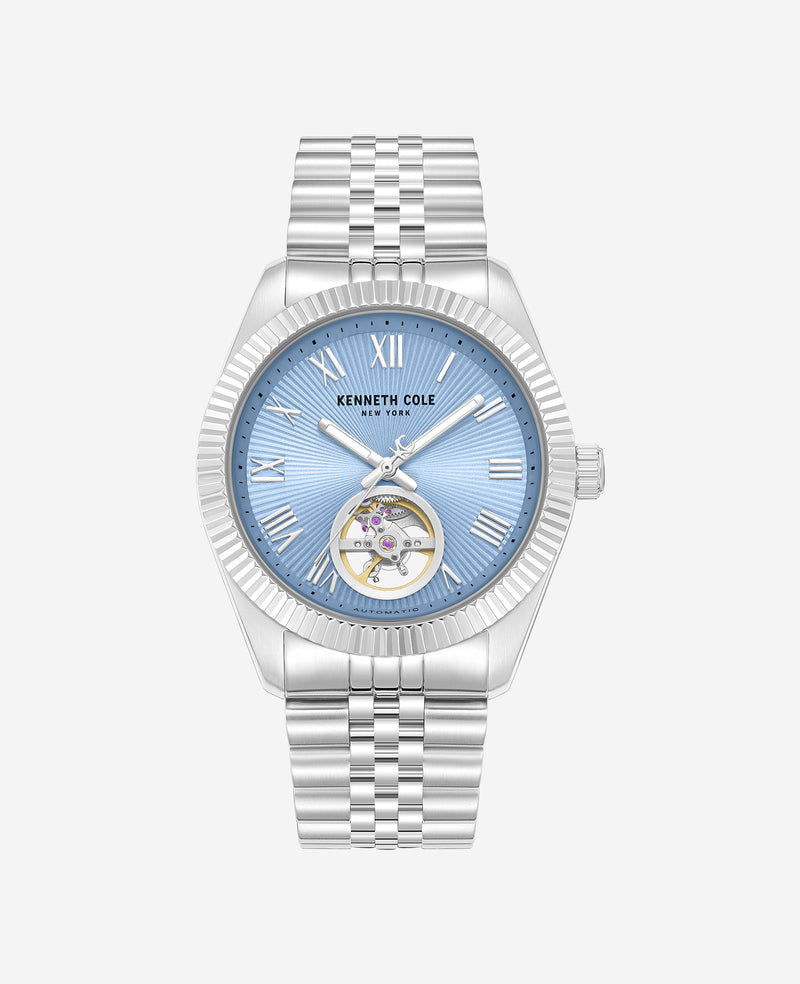 Kenneth Cole - Open Heart Automatic Bracelet Watch MENS WATCHES for Men