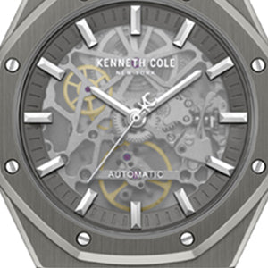 Skeleton Automatic Nylon Strap Watch