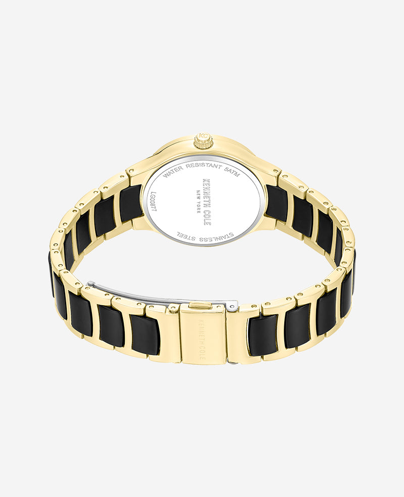 Kenneth Cole - Classic Two Tone Bracelet Watch WOMENS WATCHES for Women