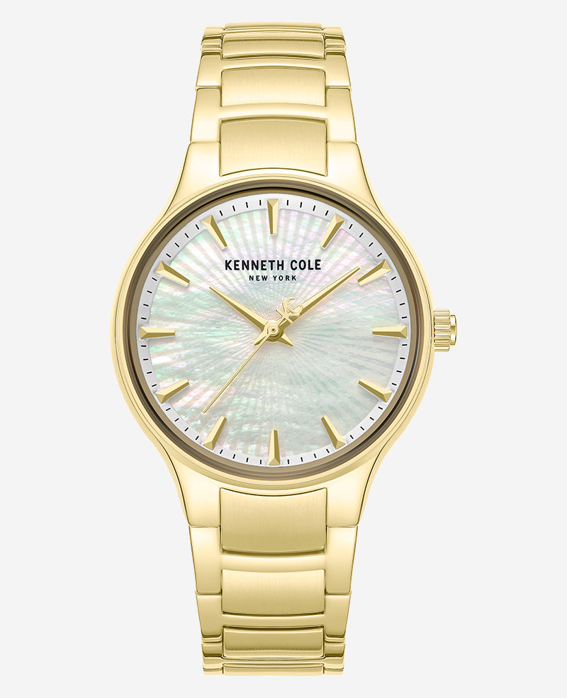 Kenneth Cole - Classic Gold Tone Bracelet Watch WOMENS WATCHES for Women