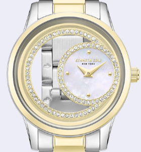 Kenneth Cole - Classic Open Dial MOP Sub Dial Bracelet Watch WOMENS WATCHES for Women