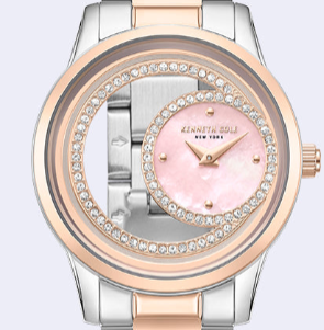 Kenneth Cole - Classic Open Dial MOP Sub Dial Bracelet Watch WOMENS WATCHES for Women