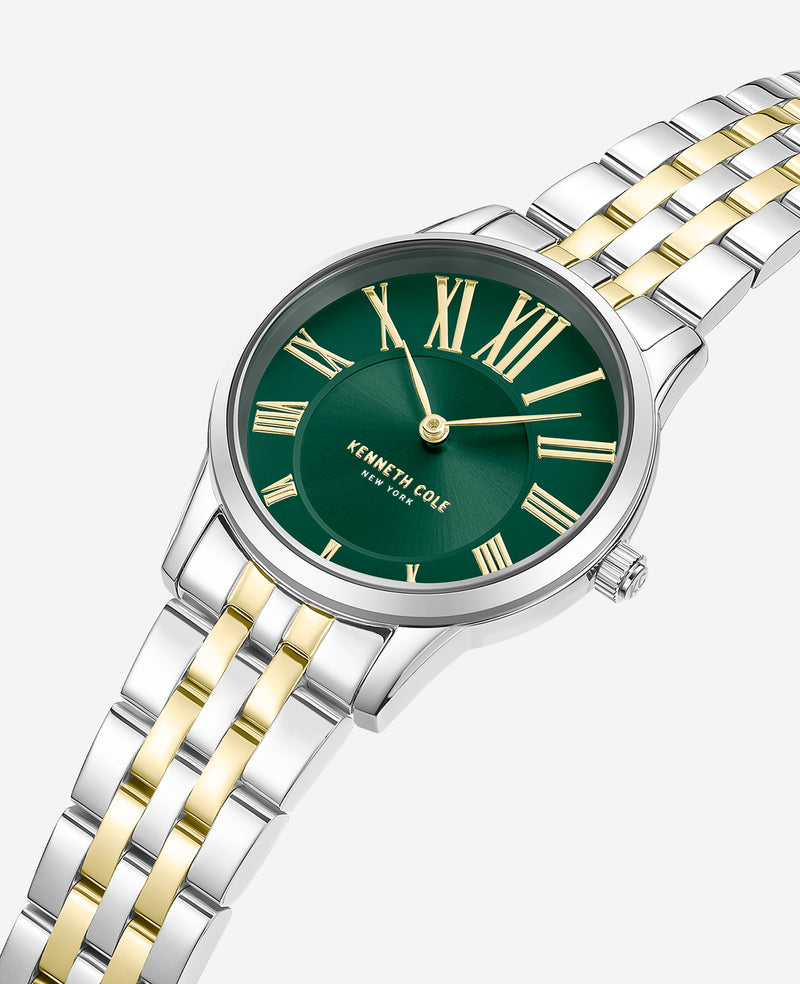 Kenneth Cole - Classic Two Tone Bracelet Watch WOMENS WATCHES for Women