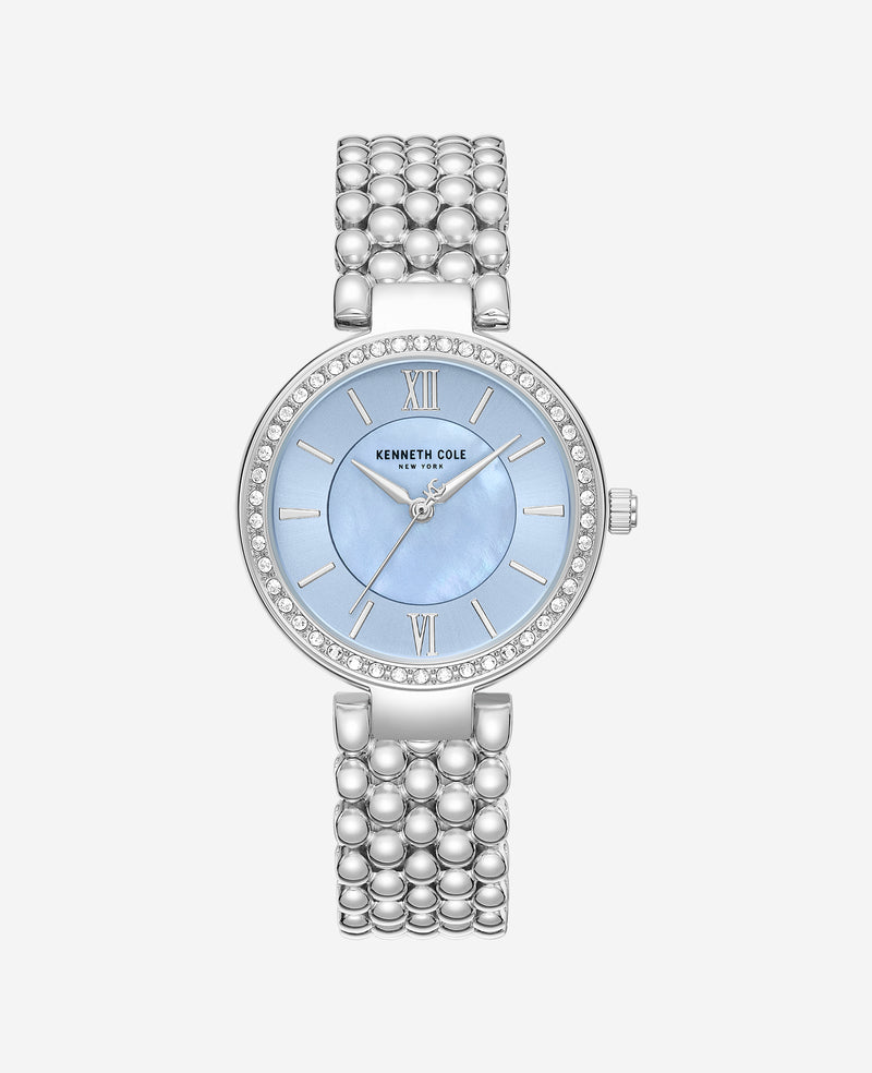 Kenneth Cole - Classic Crystal Lined Outer Dial Bracelet Watch WOMENS WATCHES for Women