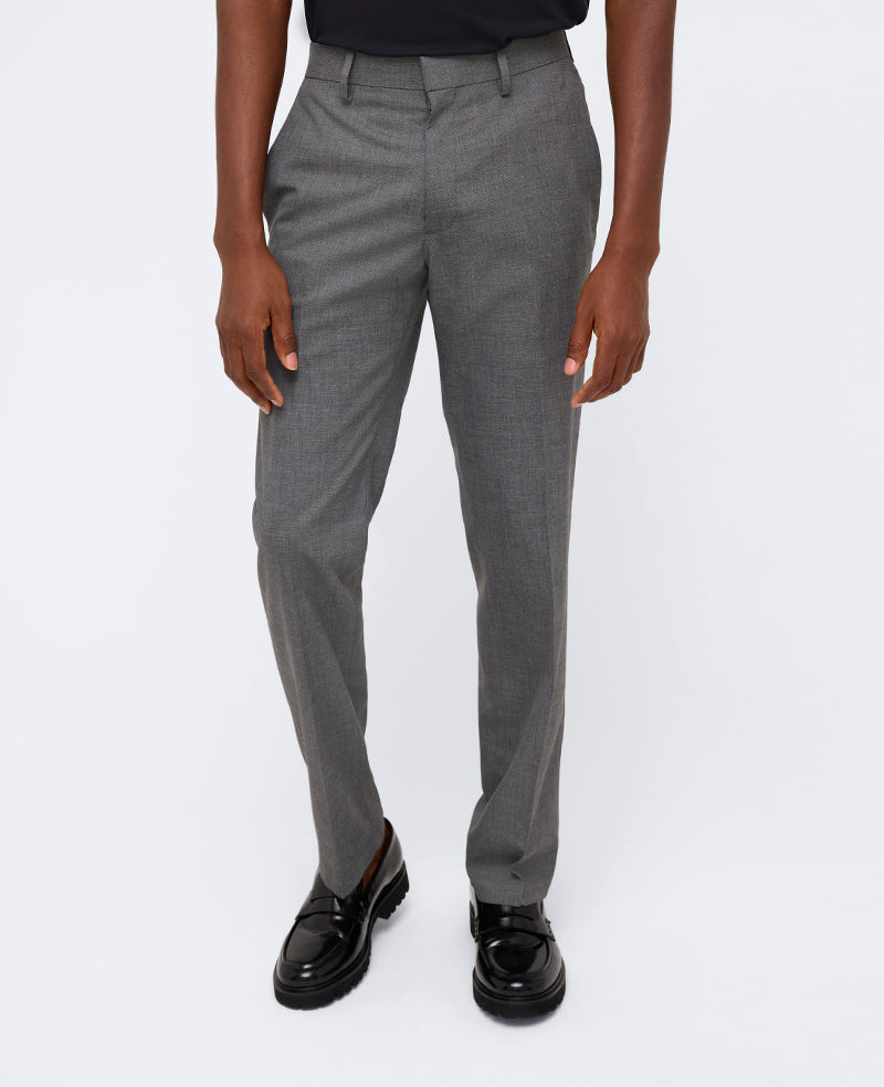 Kenneth Cole Mens Slim fit Dress Pants 38 / 32 Grey Solid Stretch Kenneth Cole Mens Slim fit Dress Pants 38 / 32 Grey Solid Stretch