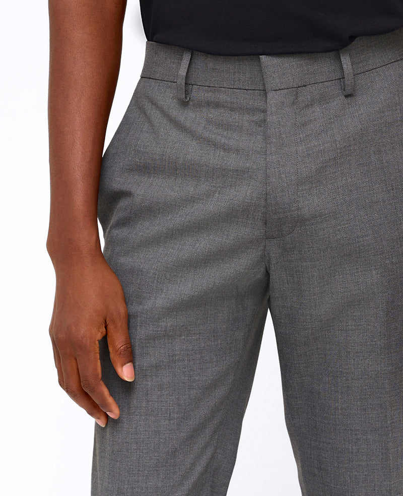 Kenneth Cole Mens Slim fit Dress Pants 38 / 32 Grey Solid Stretch Kenneth Cole Mens Slim fit Dress Pants 38 / 32 Grey Solid Stretch