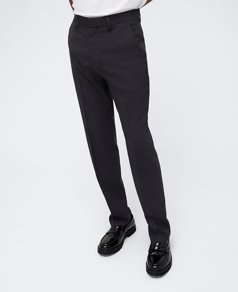 Kenneth Cole Reaction Stretch Heather Tic Slim Fit Dress Pants (Charcoal) Men's Casual Pants Kenneth Cole Reaction Stretch Heather Tic Slim Fit Dress Pants (Charcoal) Men's Casual Pants