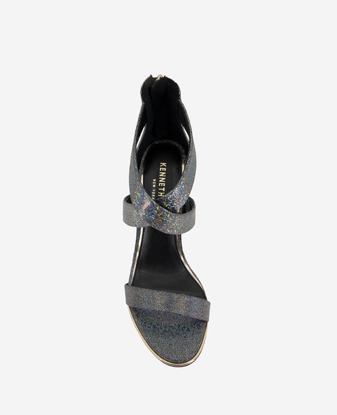 Kenneth Cole Black Cross-Strap Sandals New Kenneth Cole New York Men main image 2