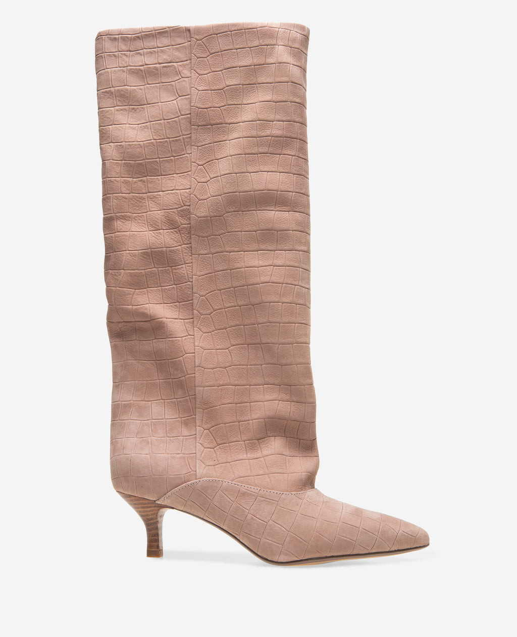 Kenneth Cole - Brisbane Croco Suede Tall Shaft Boot WOMENS BOOT for Women 