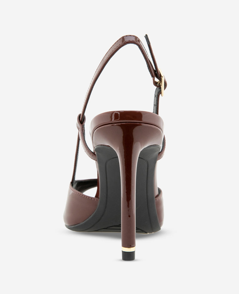 Kenneth Cole - Londyn Patent Peep Toe Heel WOMENS HEELS for Women