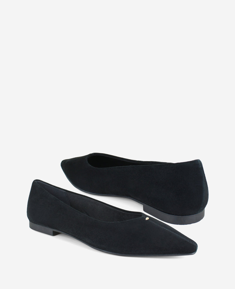 Kenneth Cole - Nala Suede Point Toe Flat WOMENS FLAT for Women