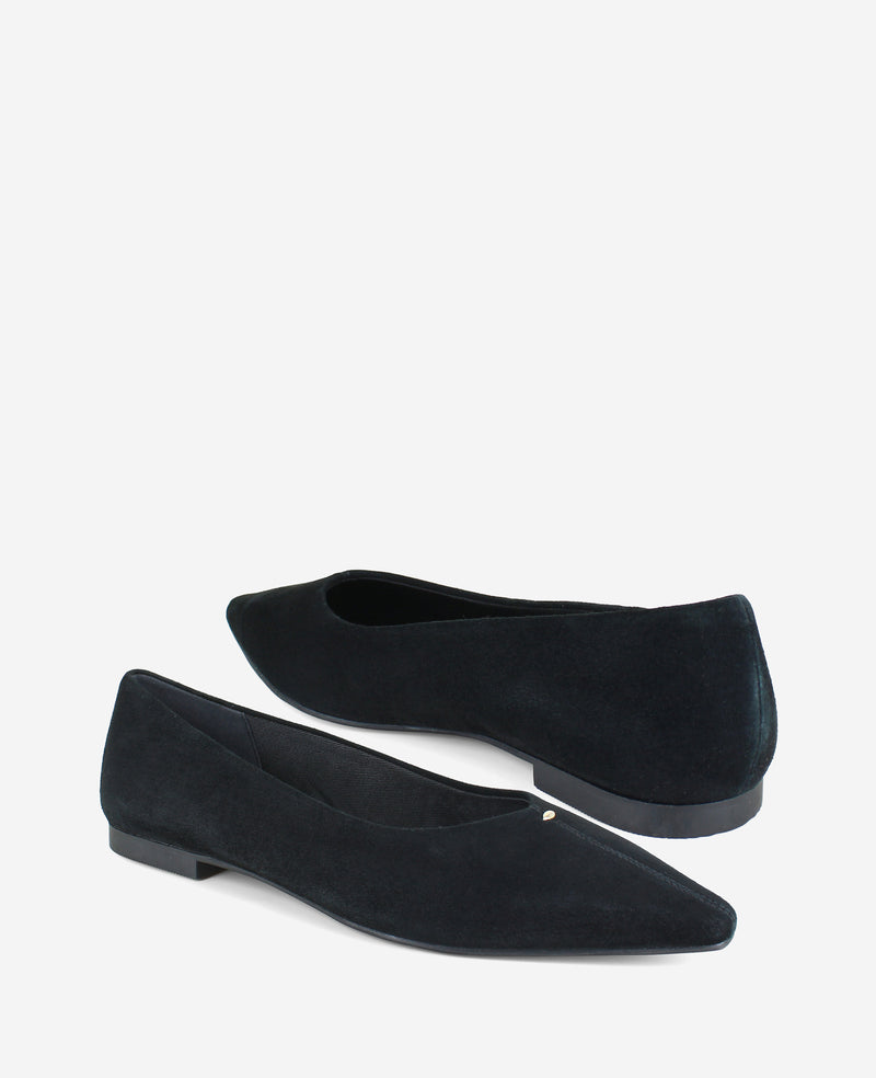 Kenneth Cole - Nala Suede Point Toe Flat WOMENS FLAT for Women