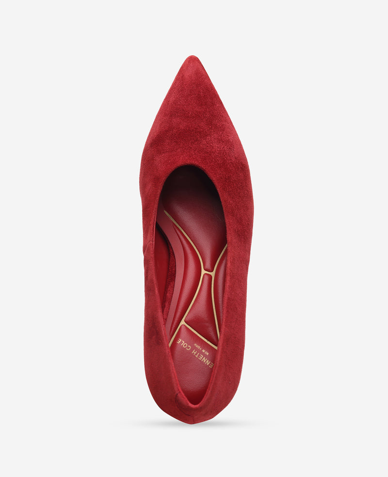 Kenneth Cole - Ophelia Kid Suede Heel WOMENS HEELS for Women