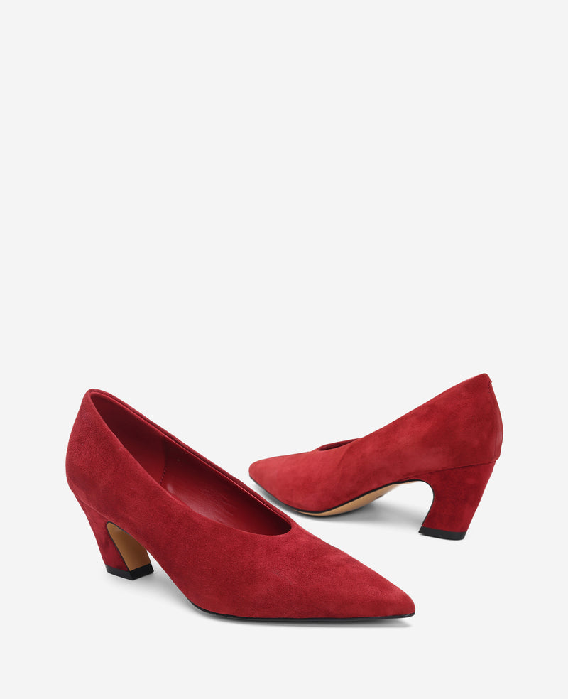 Kenneth Cole - Ophelia Kid Suede Heel WOMENS HEELS for Women