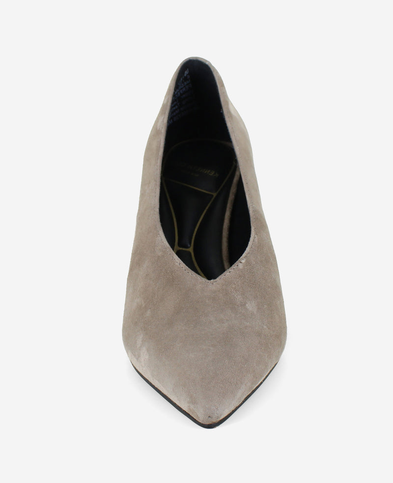 Kenneth Cole - Perfecto Suede High Vamp Pump WOMENS HEELS for Women
