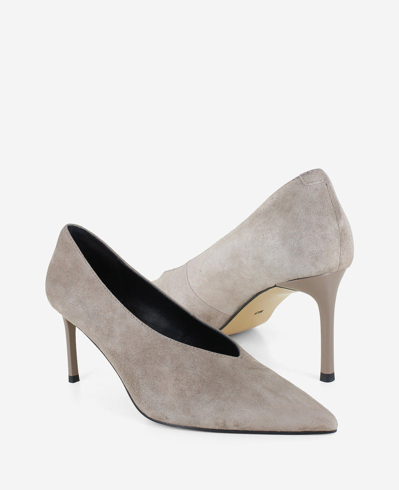 Kenneth Cole - Perfecto Suede High Vamp Pump WOMENS HEELS for Women