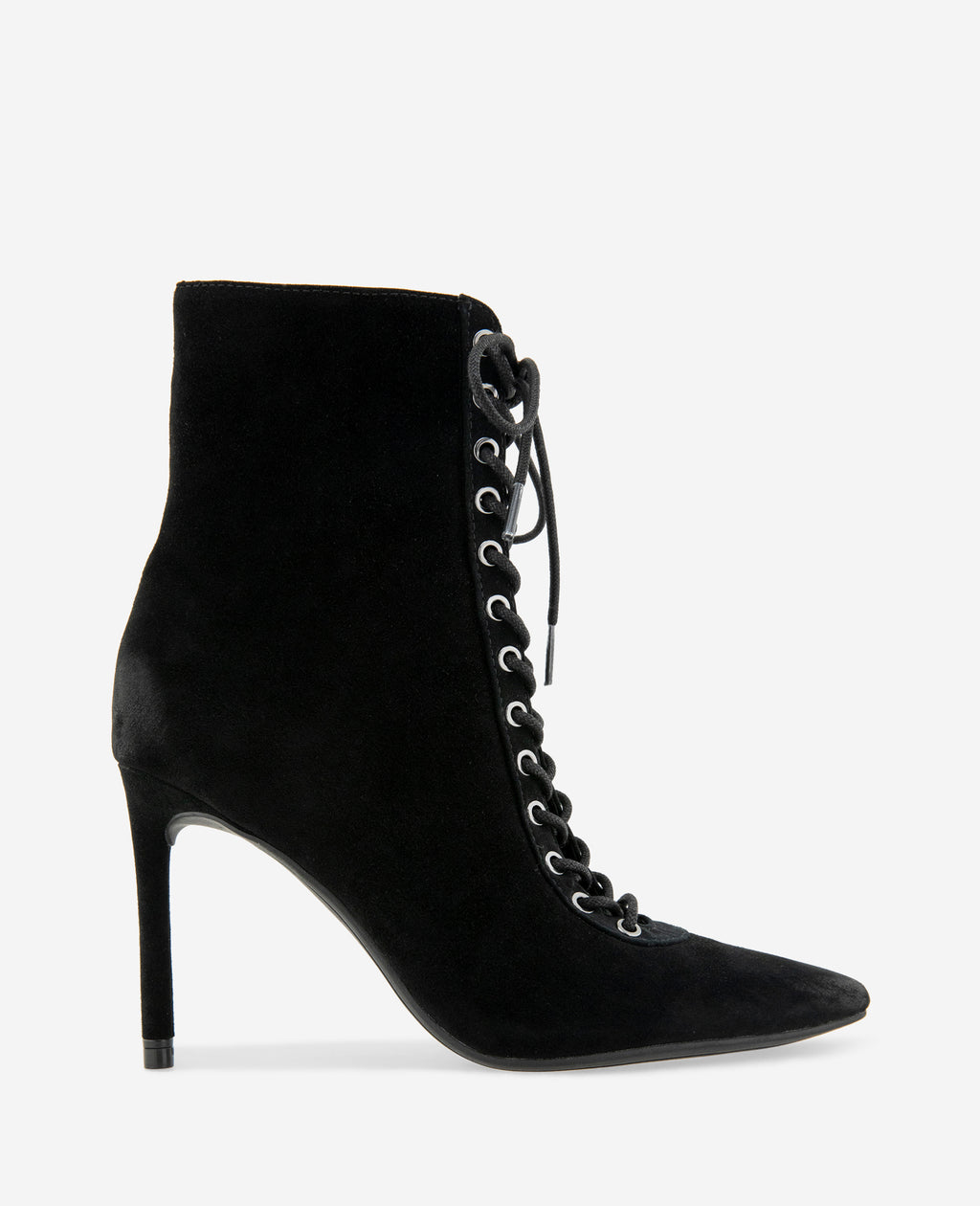 Kenneth Cole - Quest Suede Lace Up Heel Boot WOMENS BOOT for Women 