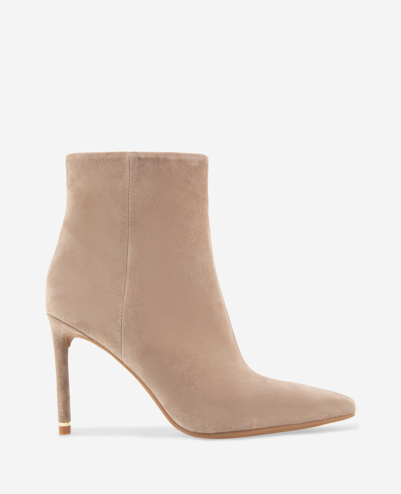Kenneth Cole - Quincy Suede Heel Ankle Boot WOMENS BOOT for Women