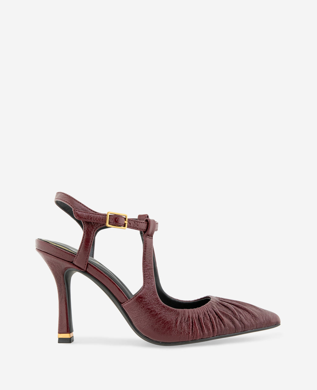 Kenneth Cole - Romi Ruch Leather Heel WOMENS HEELS for Women 