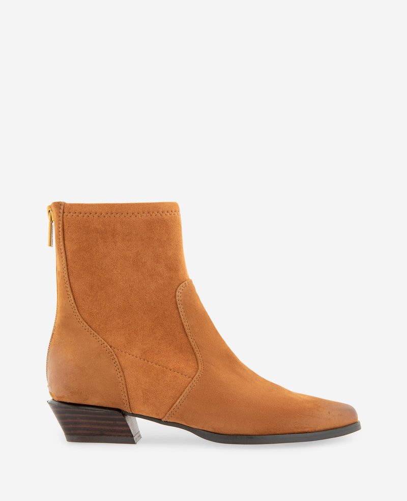 Kenneth Cole - Sheri Suede Back Zip Bootie WOMENS BOOT for Women