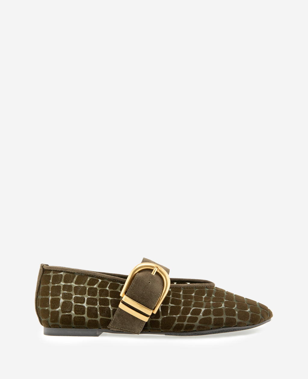 Kenneth Cole - Tamarra Croco Mesh Ballet Flat WOMENS FLAT for Women 