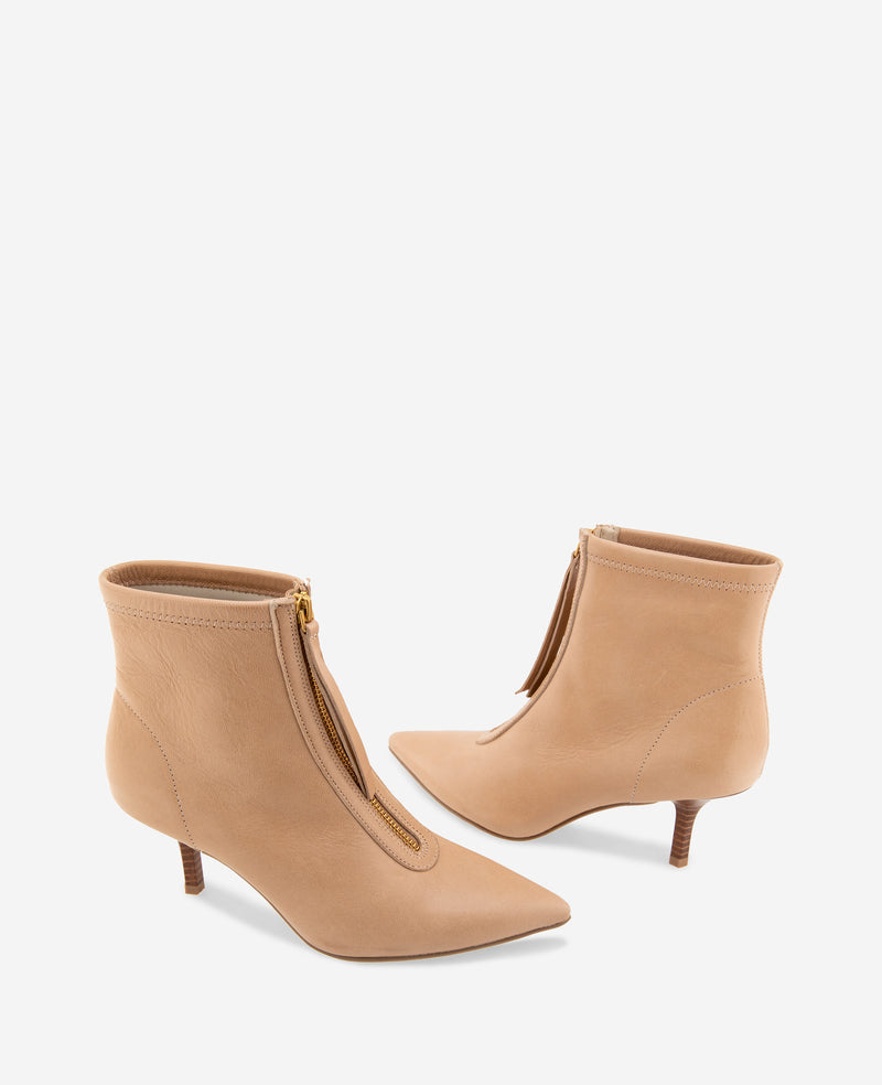 Kenneth Cole - Udaya Leather Heel Bootie WOMENS BOOT for Women