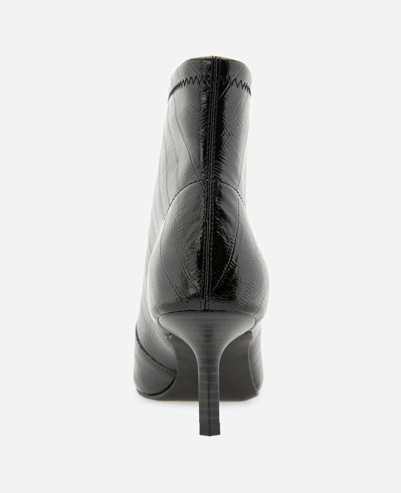 Kenneth Cole - Udaya Embossed Eel Heel Bootie WOMENS BOOT for Women
