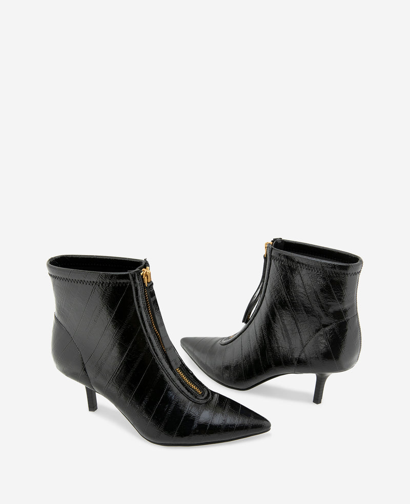 Kenneth Cole - Udaya Embossed Eel Heel Bootie WOMENS BOOT for Women