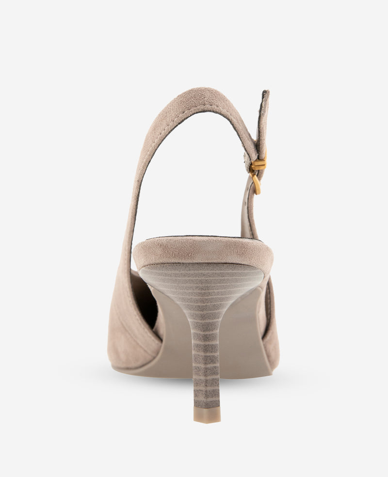 Kenneth Cole - Ulysses Kid Suede Slingback Heel WOMENS HEELS for Women