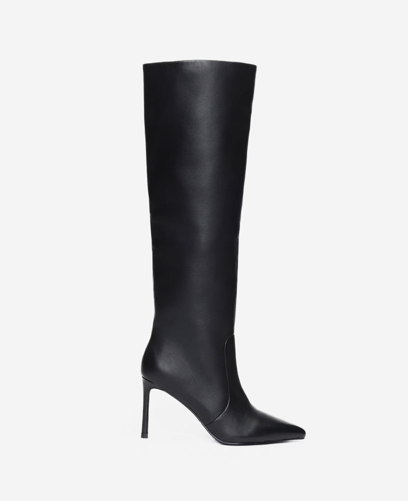 Kenneth Cole - Yazzy Leather Tall Point Toe Boot WOMENS BOOT for Women
